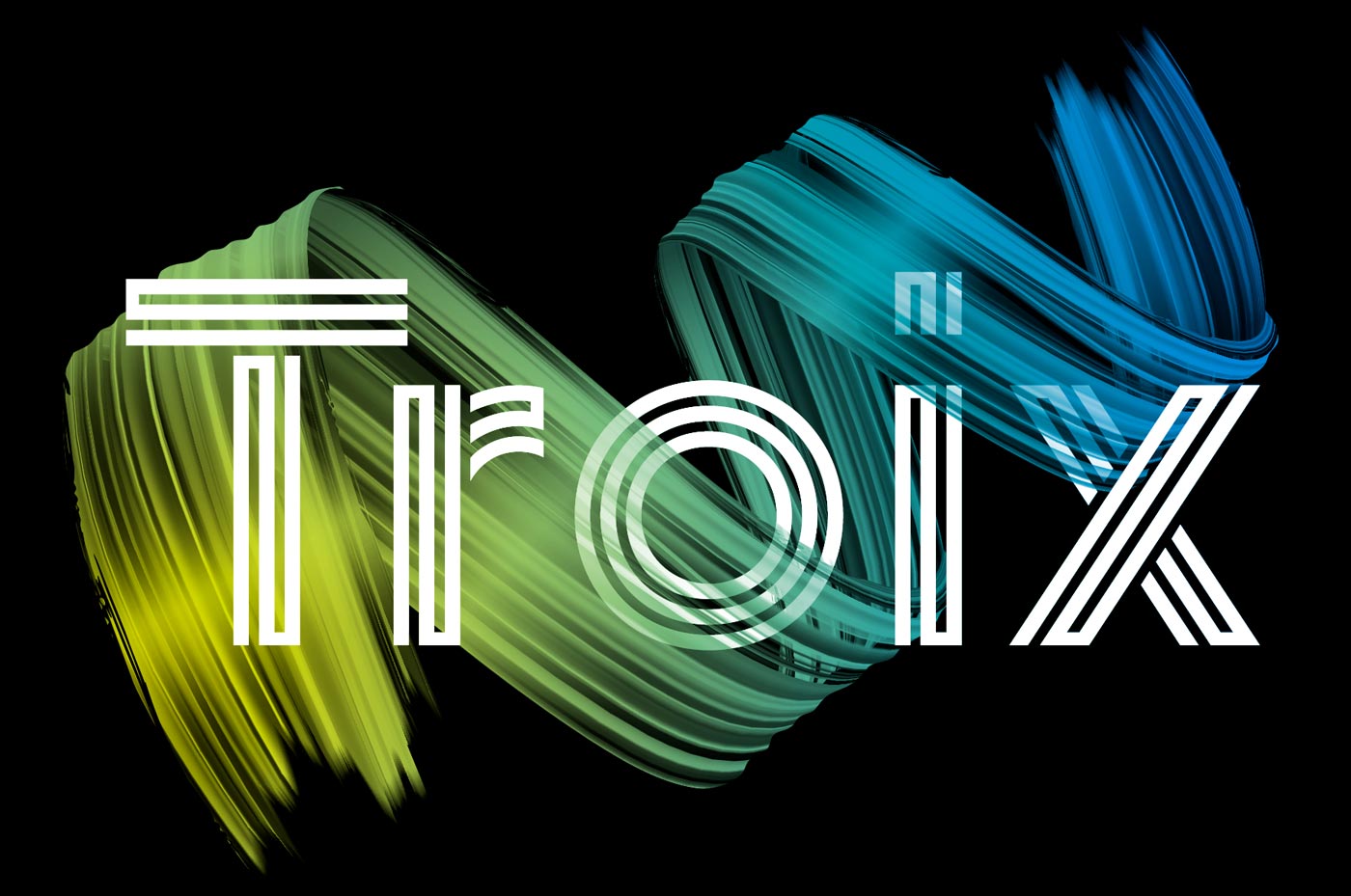 Troix luxury display font